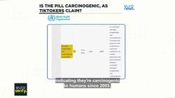Fact-checking viral claims that WHO just listed the contraceptive pill as a carcinogen News Clip
