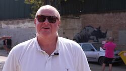 New Banksy of Rhino revealed in South East London News Clip