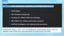 Senate Will Try To Override Defense Bill Veto News Clip