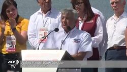 VOICED : Trump irrumpe en arranque de campana presidencial de Mexico News Clip