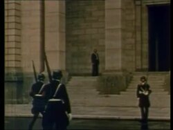 1936 Berlin Olympics, anti-Semitic signs Stock Footage