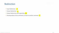 Bash Shell Scripting - Standard I/O Concepts Instructional Video