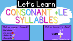 Closed Syllables {Syllable Types} Instructional Video