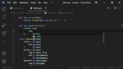 Web Scraping Tutorial with Scrapy and Python for Beginners - Parse Product Details Page Instructional Video