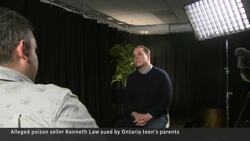 Accused poison seller Kenneth Law sued by Ontario teen’s parents News Clip