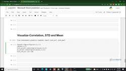 A Practical Approach to Timeseries Forecasting Using Python - Auto Correlation, Standard Deviation, and Mean Instructional Video