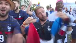 CLEAN : Euro 2020: France fans parade towards stadium ahead of Portugal clash (2) News Clip