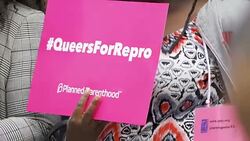 “Say No to Kavanaugh” – Protesters demand congress vote No to Kavanaugh - NYC Stock Footage