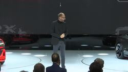 Audi presents all-electric line-up for first time at Geneva Motor Show News Clip