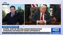 Scope, size of White House ballroom renovation sparking outrage by some opponents News Clip