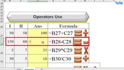 Creating Basic Formulas in Excel Instructional Video