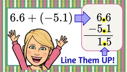 Adding Rational Numbers in Decimal Form | Grade 7 Math | 7.NS.A.1 💚 Instructional Video