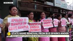 Manipur protesters lock central govt offices in Imphal over 'name cover' incident News Clip
