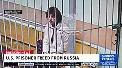 American arrested in Moscow on drug smuggling charges freed ahead of Russia-US talks News Clip