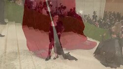 CLEAN : Bold and beautiful: stars stun as they arrive at the Met Gala News Clip