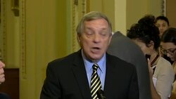 Senator Durbin urges that FBI investigate Kavanaugh allegation Stock Footage
