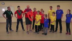 A Unique Game of Tag for Phys Ed (Ep. 50 - No-Tie Pinnies) Instructional Video