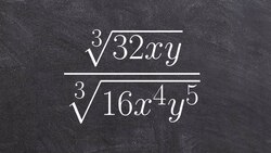 Learn how to find quotient of two radical expression Instructional Video