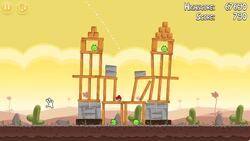 Angry Birds Level 3-16 Walkthrough Instructional Video