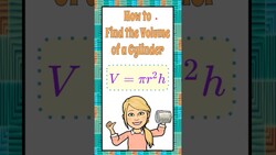 Volume of a Cylinder Using Diameter | HS.G-GMD.A.3 Instructional Video