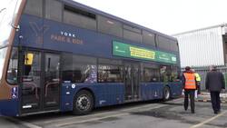 Lib Dem leader visits York bus depot as conference begins News Clip
