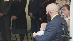 Queen Elizabeth II opens new housing development for veterans News Clip