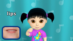 Learn English - Parts of the Head Instructional Video