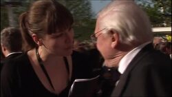 David Attenborough arrives for 2009 BAFTA Awards News Clip