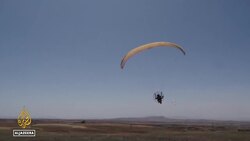 Paragliding in Iraq: Free flying sport gains popularity News Clip