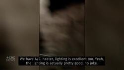 Kharkiv resident gives a tour of basement bunker News Clip