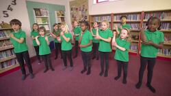 Notating high and low notes on a simplified musical stave Instructional Video