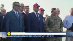 US: Donald Trump & Elon Musk's Body Language Raises Eyebrows News Clip