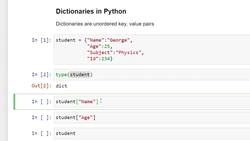 EDA Python - 10-1_Dictionaries Instructional Video