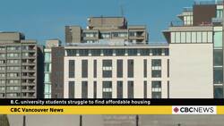 B.C. university students struggle to find affordable housing News Clip