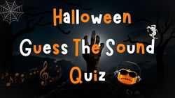 Guess The Halloween Sound Quiz | ESL Halloween Games | 4K Instructional Video