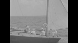 Franklin Roosevelt relaxes in sailboat News Clip