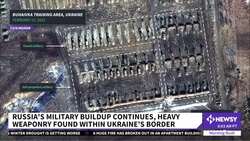 Russian Weaponry Found Within Ukraine's Border News Clip