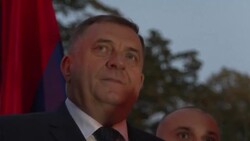 CLEAN : Bosnian Serb leader leads mass rally against vote recount News Clip