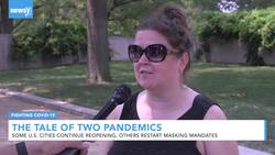 Some U.S. Cities Continue Reopening, Others Restart Masking Mandates News Clip