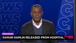 Damar Hamlin Recovering at Home After Being Released From Buffalo Hospital News Clip