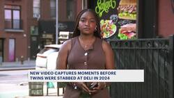 Family of man charged in fatal stabbing of twins claims self-defense after newly released video News Clip