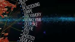 Dating Terms Stock Footage