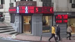 CLEAN : Reactions to Turkish Lira fall after Erdogan dismisses central bank chief News Clip