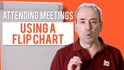 Attending Meetings - Using Flipchart Effectively Instructional Video
