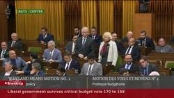 Carney’s budget passes confidence vote News Clip