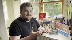 Model-maker exposes derelict properties through detailed miniature models News Clip