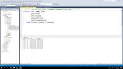 Microsoft SQL Server Development for Everyone - Updating Data in the Table Instructional Video