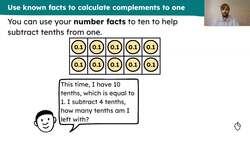 Use known facts and mental strategies to calculate with decimal numbers within and across a whole Instructional Video