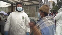 CLEAN : Bolivians turned away due to lack of Sputnik V Covid-19 vaccines News Clip