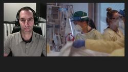 Young COVID patients showing up confused, sweaty and grey, rural Alberta doctor says News Clip